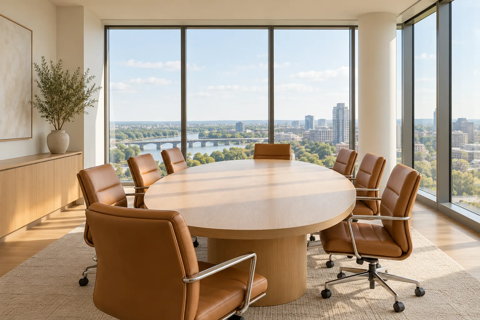 Sala de reunião do escritório